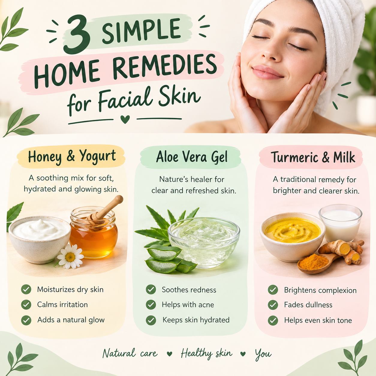 Dry Face Treatment at Home